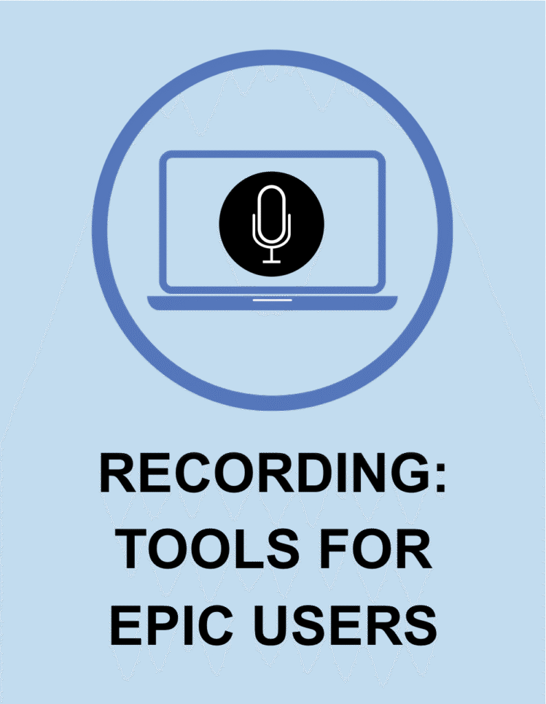 Recording: Tools for Epic Users | September 1, 2021
