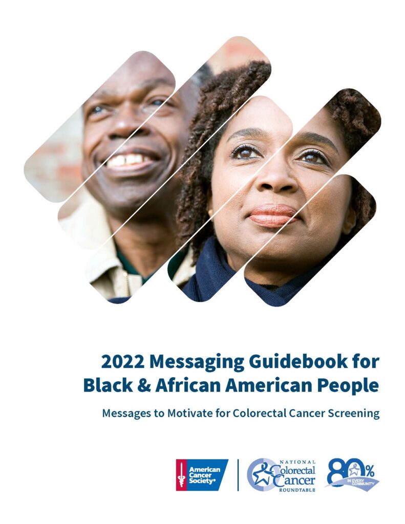 2022 Messaging Guidebook for Black & African American People