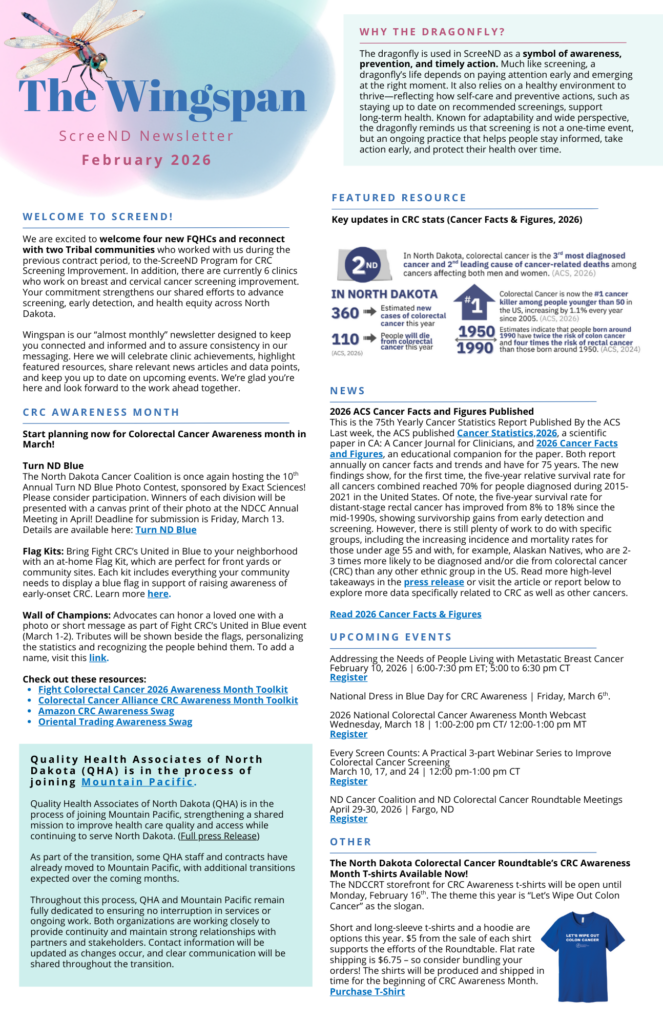 February 2026: The Wingspan Newsletter